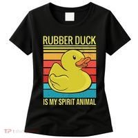 Rubber Duck Is My Spirit Animal I Duck Lover Women's T-Shirt thumb 0