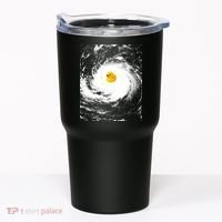 Rubber Duck In Hurricane Storm Tumbler thumb 0