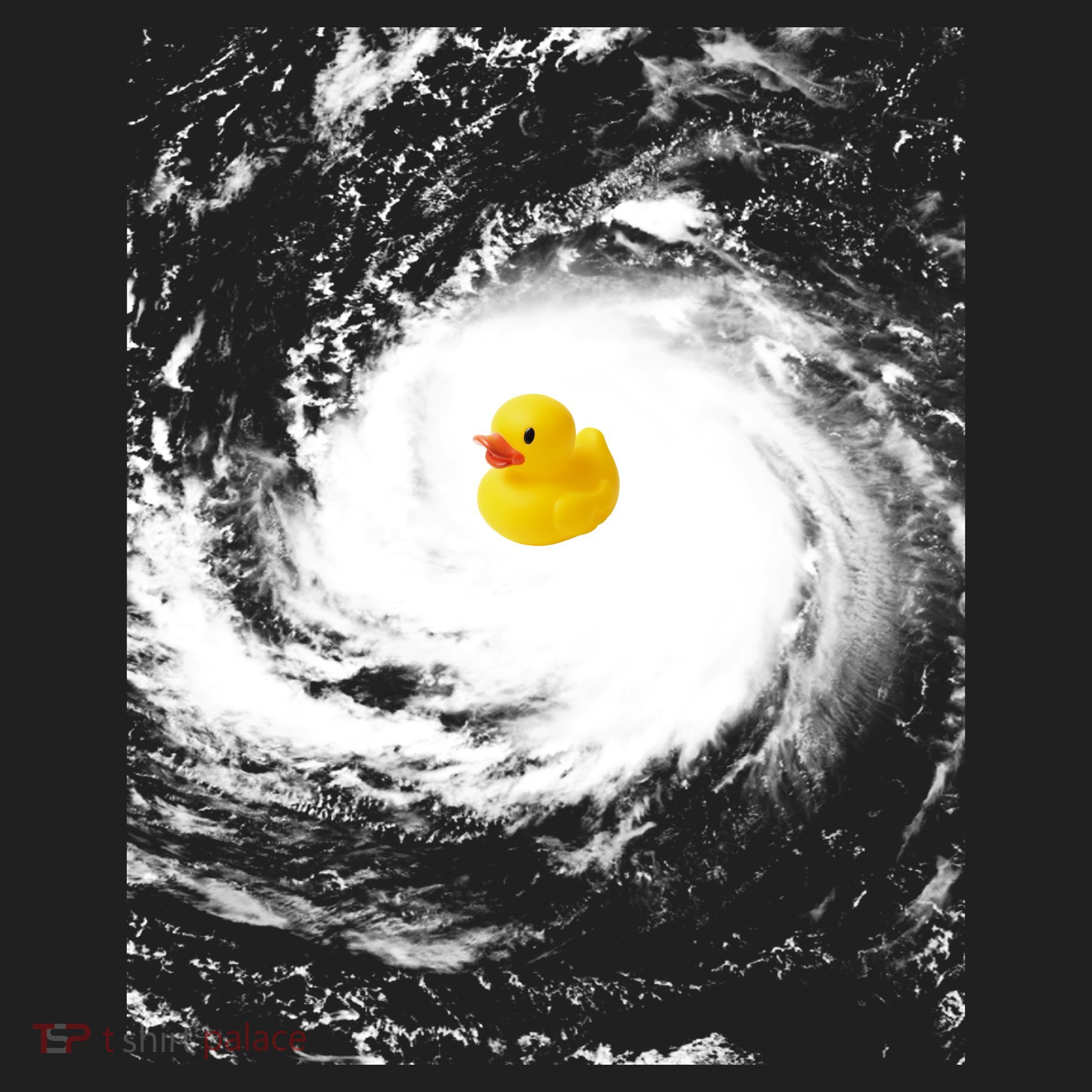 Rubber Duck In Hurricane Storm Tumbler