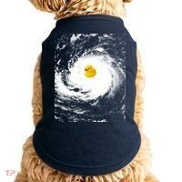 Rubber Duck In Hurricane Storm Doggie Tank thumb 0