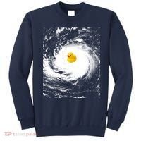 Rubber Duck In Hurricane Storm Sweatshirt thumb 0