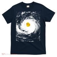 Rubber Duck In Hurricane Storm T-Shirt thumb 0