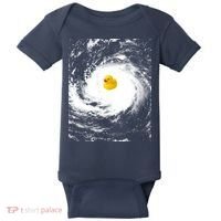 Rubber Duck In Hurricane Storm Baby Bodysuit thumb 0