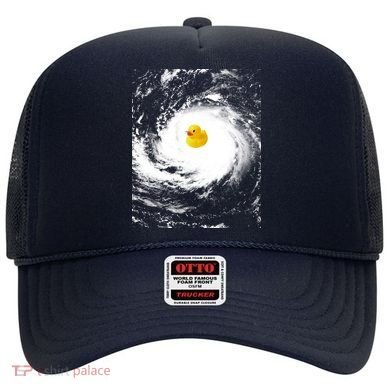 Rubber Duck In Hurricane Storm Hat