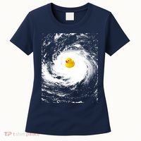 Rubber Duck In Hurricane Storm Women's T-Shirt thumb 0