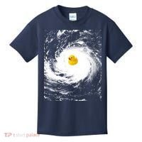 Rubber Duck In Hurricane Storm Kids T-Shirt thumb 0