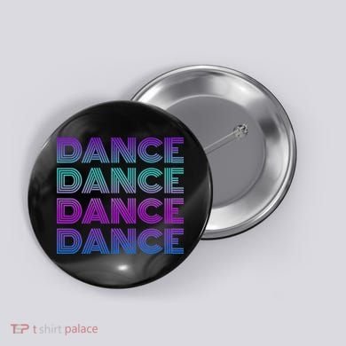 Retro Dance I Love Dancing Dancer N Student Dance Teacher Button