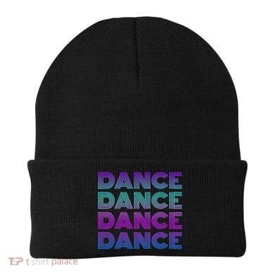 Retro Dance I Love Dancing Dancer N Student Dance Teacher Beanie