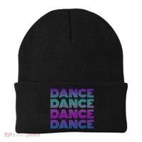 Retro Dance I Love Dancing Dancer N Student Dance Teacher Beanie thumb 0