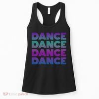 Retro Dance I Love Dancing Dancer N Student Dance Teacher Women's Tank Top thumb 0