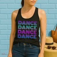 Retro Dance I Love Dancing Dancer N Student Dance Teacher Women's Tank Top thumb 2