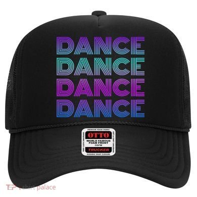 Retro Dance I Love Dancing Dancer N Student Dance Teacher Hat