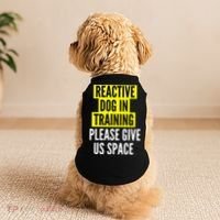 Reactive Dog In Training & Nervous Dog Owners BOTH SIDES Doggie Tank thumb 2