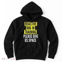 Reactive Dog In Training & Nervous Dog Owners BOTH SIDES Hoodie thumb 0