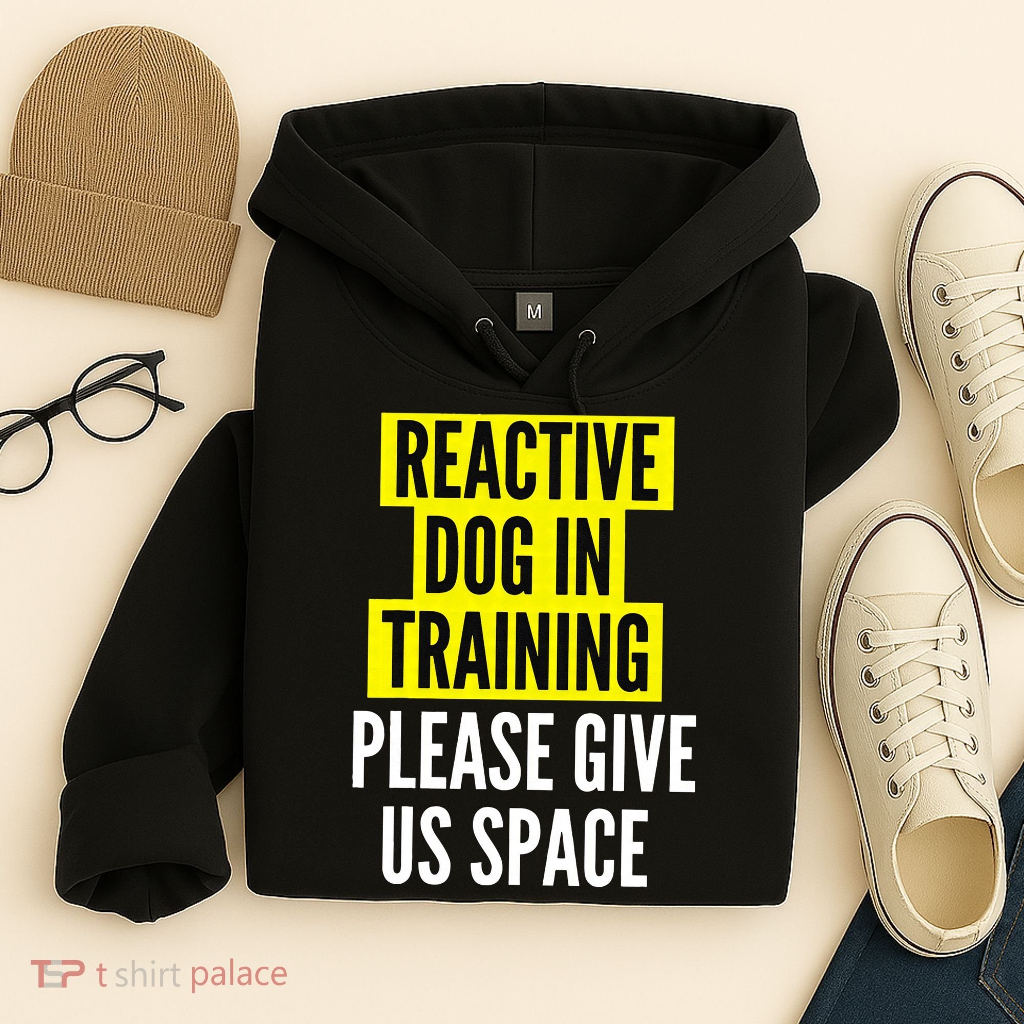 Reactive Dog In Training & Nervous Dog Owners BOTH SIDES Hoodie