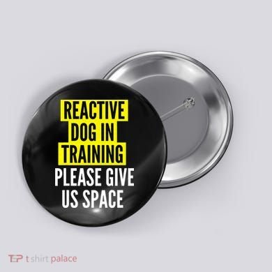Reactive Dog In Training & Nervous Dog Owners BOTH SIDES Button