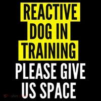 Reactive Dog In Training & Nervous Dog Owners BOTH SIDES Mousepad thumb 1