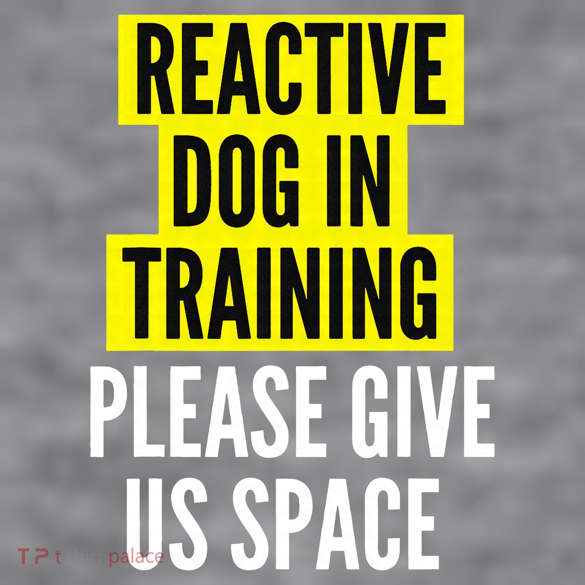 Reactive Dog In Training & Nervous Dog Owners BOTH SIDES Women's Racerback Cropped Tank