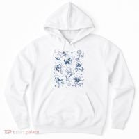 Retro Dogs In Space Funny Galaxy Hoodie thumb 0