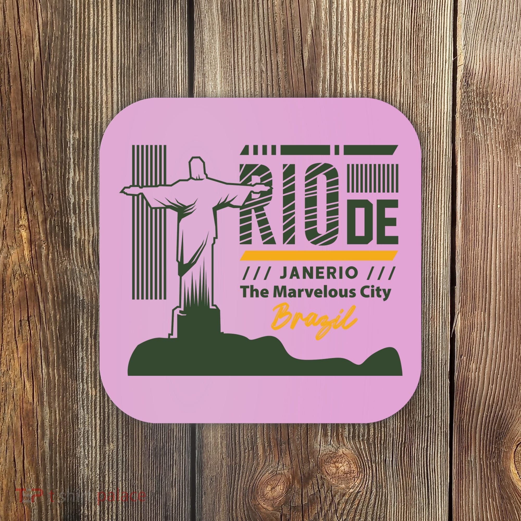 Rio De Janerio Brazil Coaster