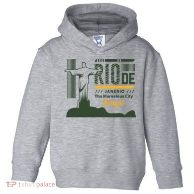 Rio De Janerio Brazil Toddler Hoodie