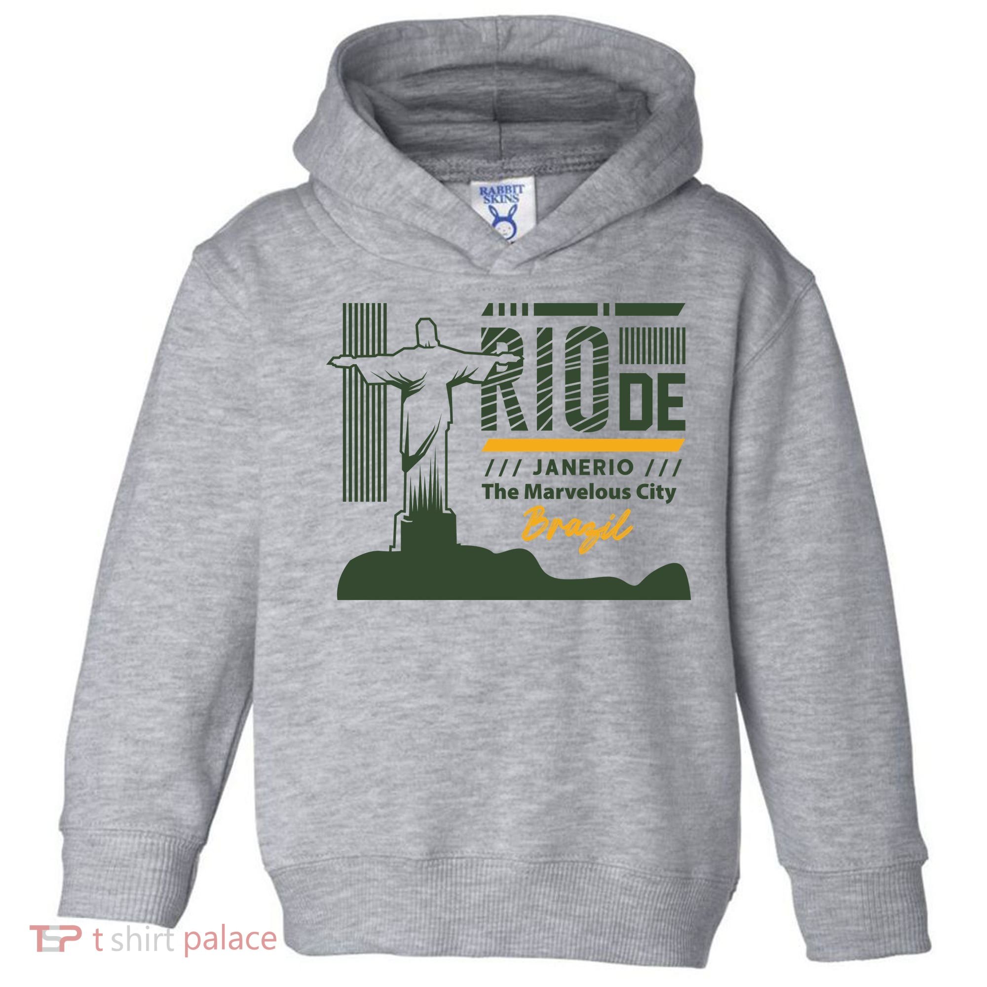Rio De Janerio Brazil Toddler Hoodie