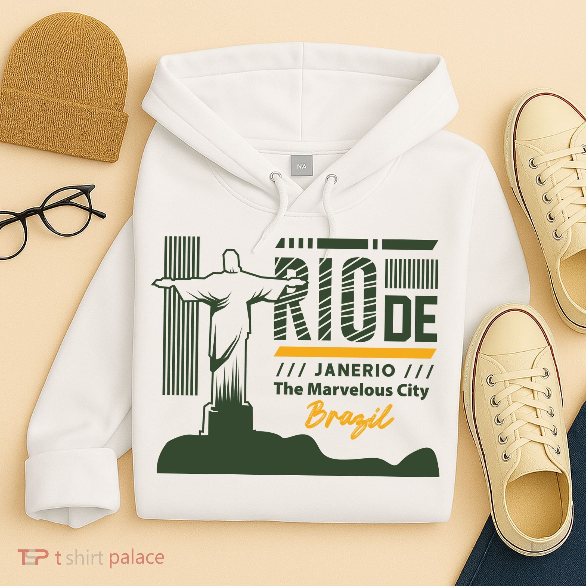 Rio De Janerio Brazil Hoodie