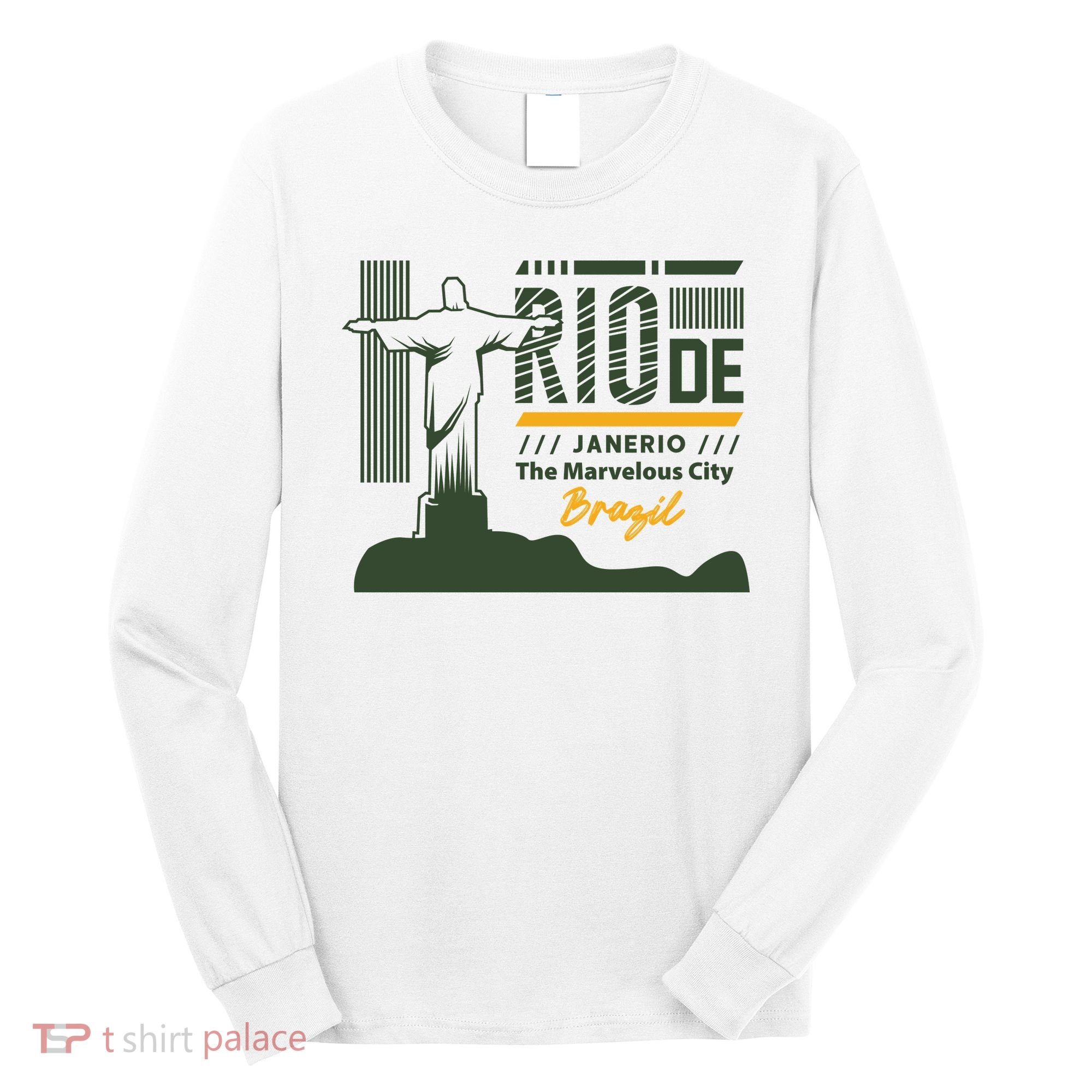 Rio De Janerio Brazil Long Sleeve Shirt