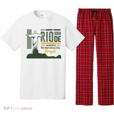 Rio De Janerio Brazil Pajama Set