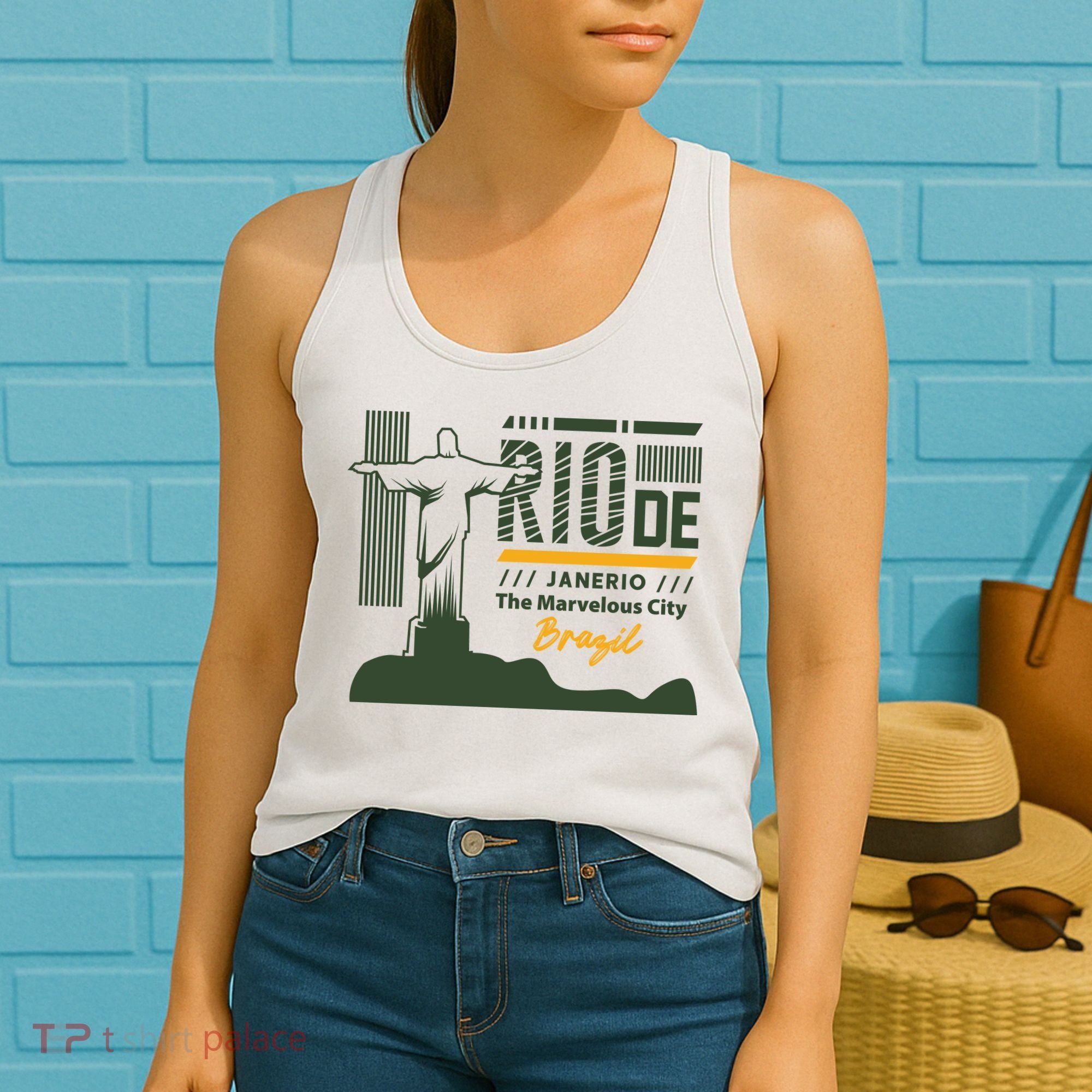 Rio De Janerio Brazil Women's Tank Top