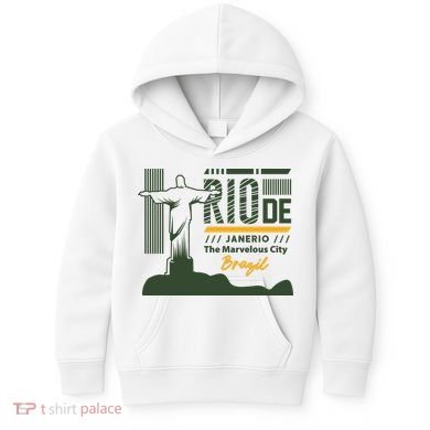 Rio De Janerio Brazil Kids Hoodie