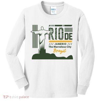 Rio De Janerio Brazil Kids Long Sleeve Shirt