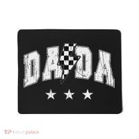 Retro Dada Lightning Bolt Checkered Father’s Day Mousepad thumb 0