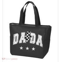 Retro Dada Lightning Bolt Checkered Father’s Day Tote Bag thumb 3