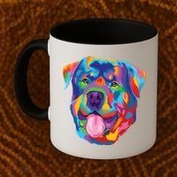 Rottweiler Dog Lover Tee Rottweiler Owner Coffee Mug thumb 2