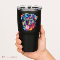 Rottweiler Dog Lover Tee Rottweiler Owner Tumbler thumb 2