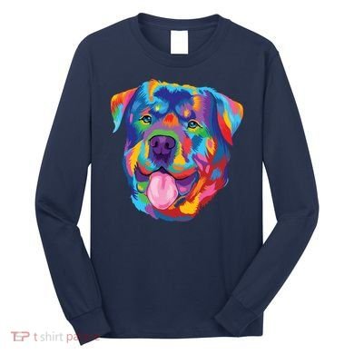 Rottweiler Dog Lover Tee Rottweiler Owner Long Sleeve Shirt
