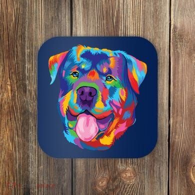 Rottweiler Dog Lover Tee Rottweiler Owner Coaster