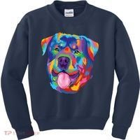 Rottweiler Dog Lover Tee Rottweiler Owner Kids Sweatshirt thumb 0