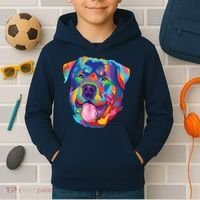 Rottweiler Dog Lover Tee Rottweiler Owner Kids Hoodie thumb 2