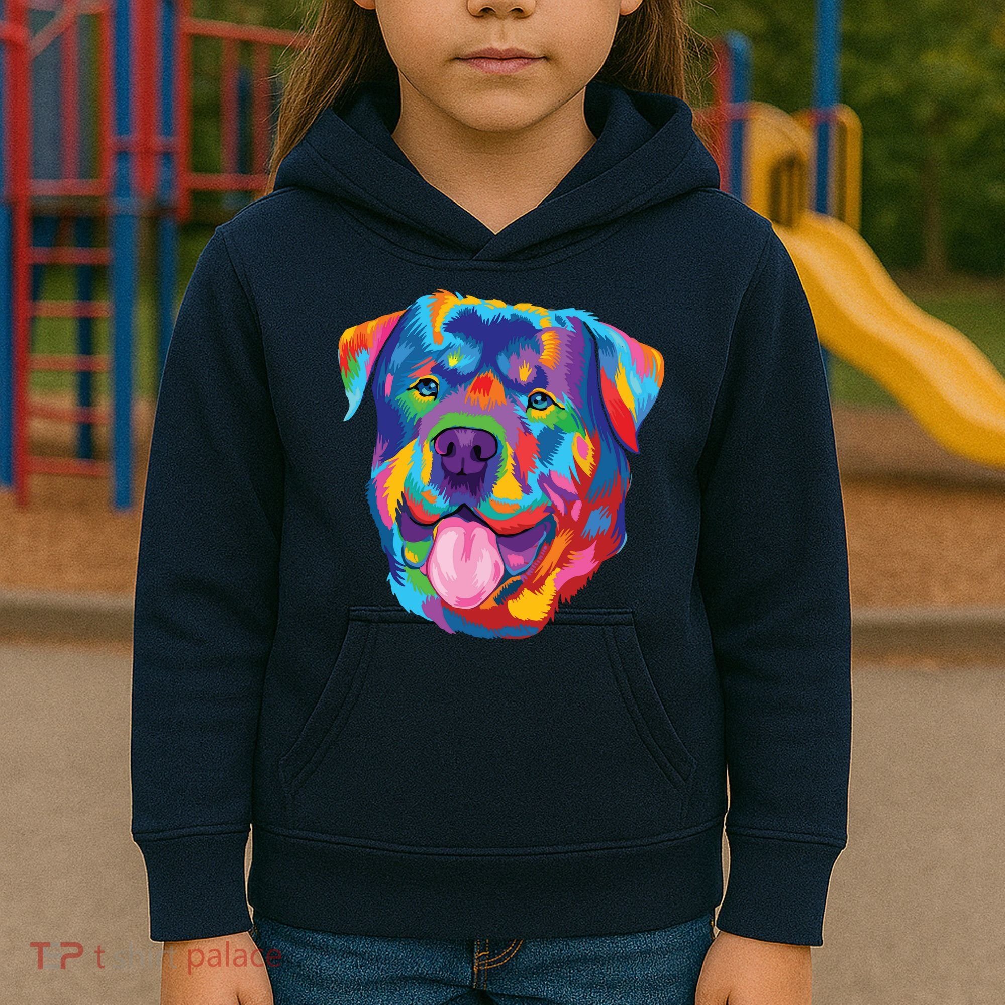 Rottweiler Dog Lover Tee Rottweiler Owner Kids Hoodie