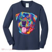 Rottweiler Dog Lover Tee Rottweiler Owner Kids Long Sleeve Shirt thumb 0