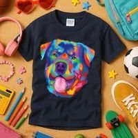 Rottweiler Dog Lover Tee Rottweiler Owner Kids T-Shirt thumb 3