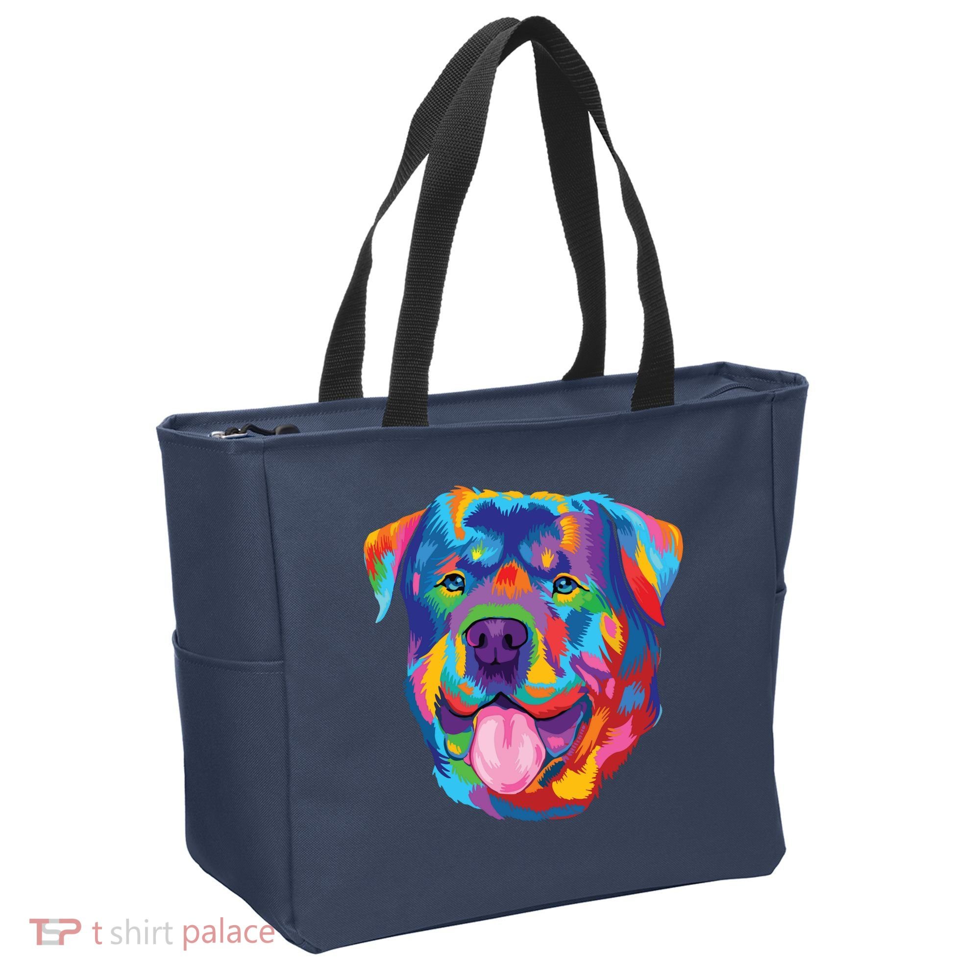 Rottweiler Dog Lover Tee Rottweiler Owner Tote Bag