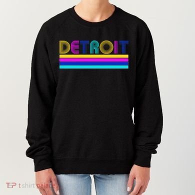 Retro Detroit Logo Women's Sweatshirt