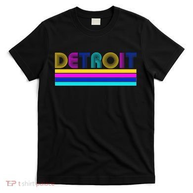 Retro Detroit Logo T-Shirt