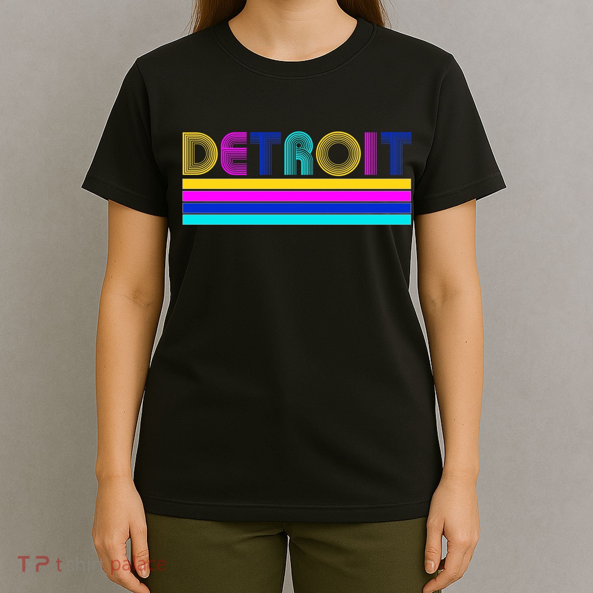 Retro Detroit Logo T-Shirt