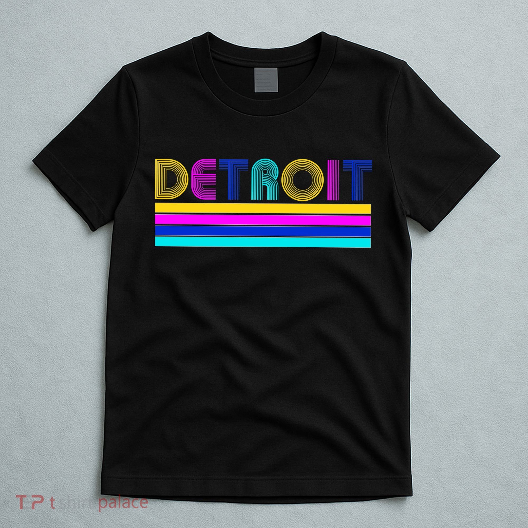 Retro Detroit Logo T-Shirt