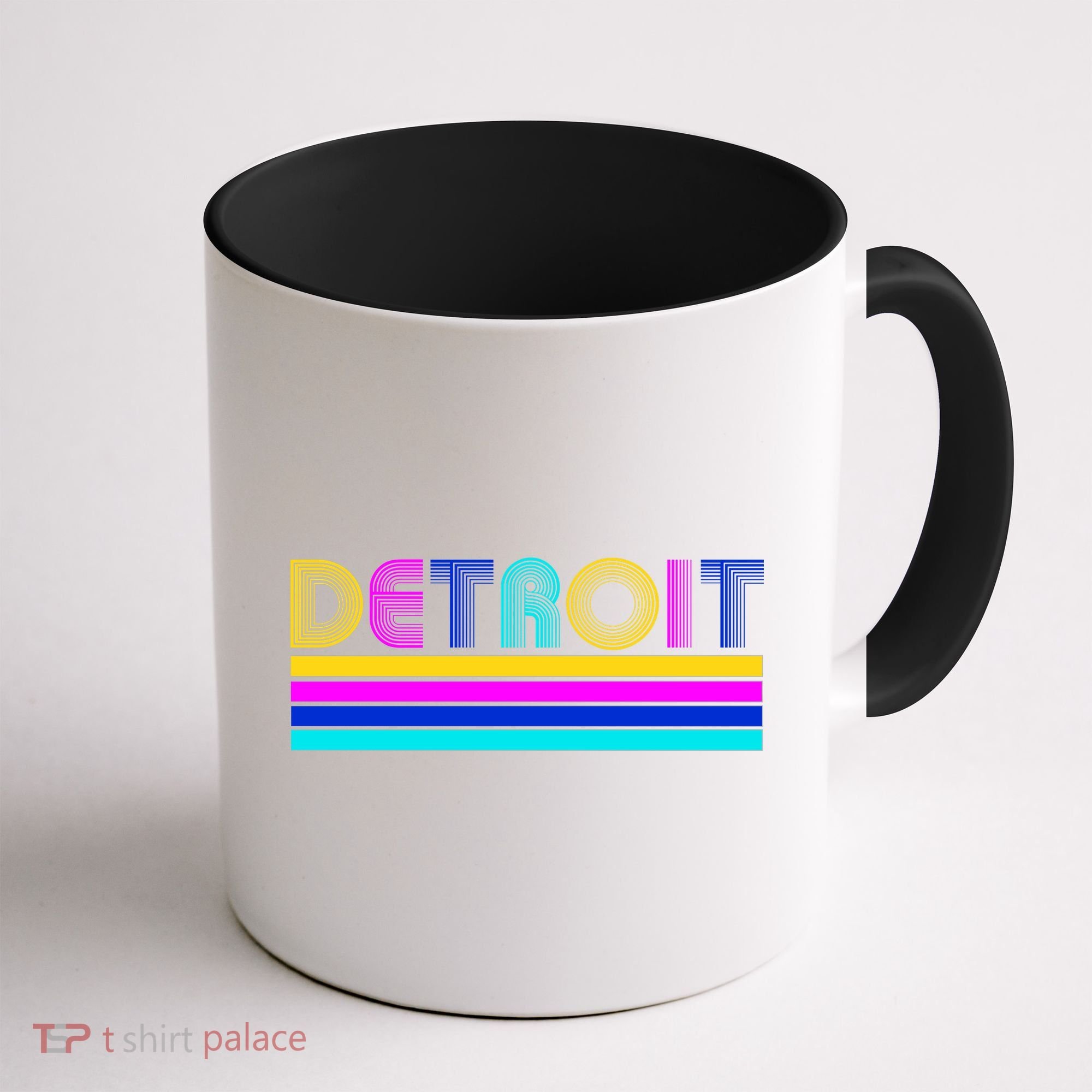Retro Detroit Logo Coffee Mug