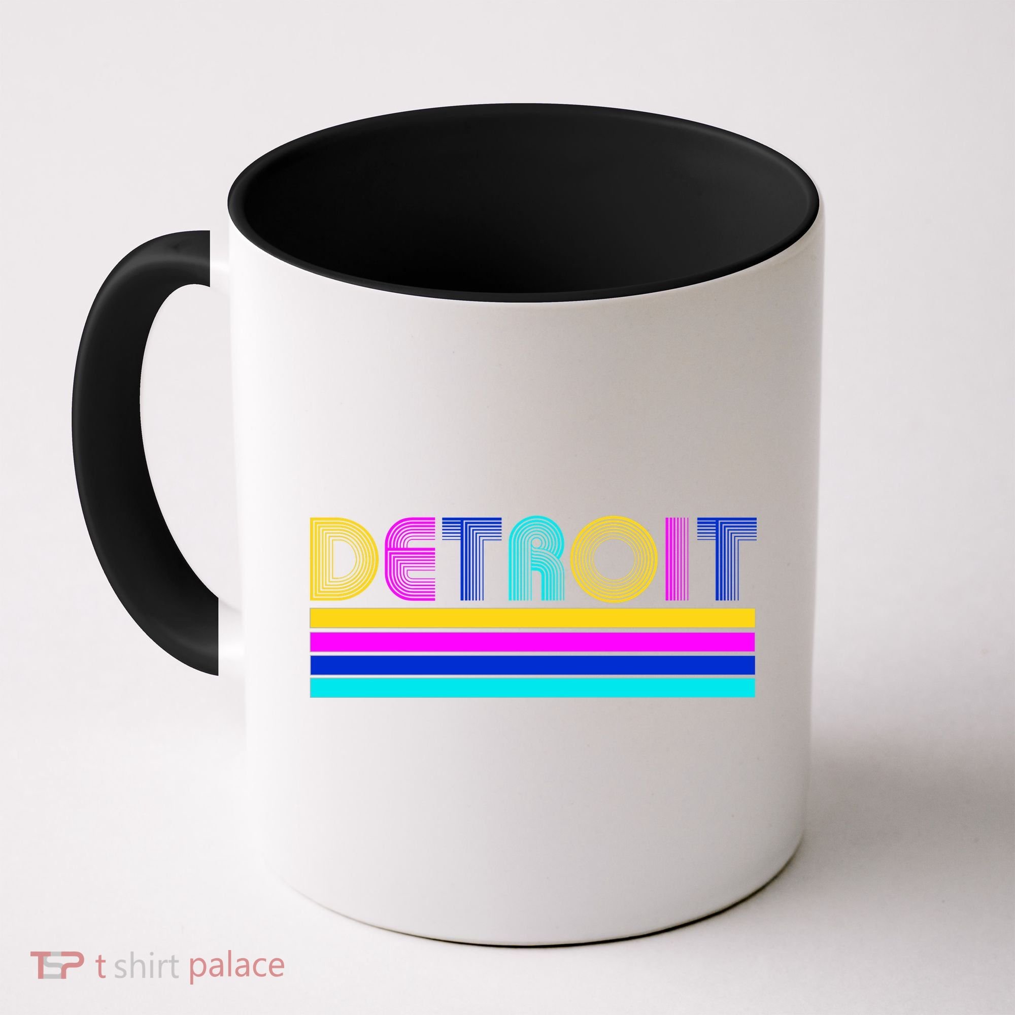 Retro Detroit Logo Coffee Mug